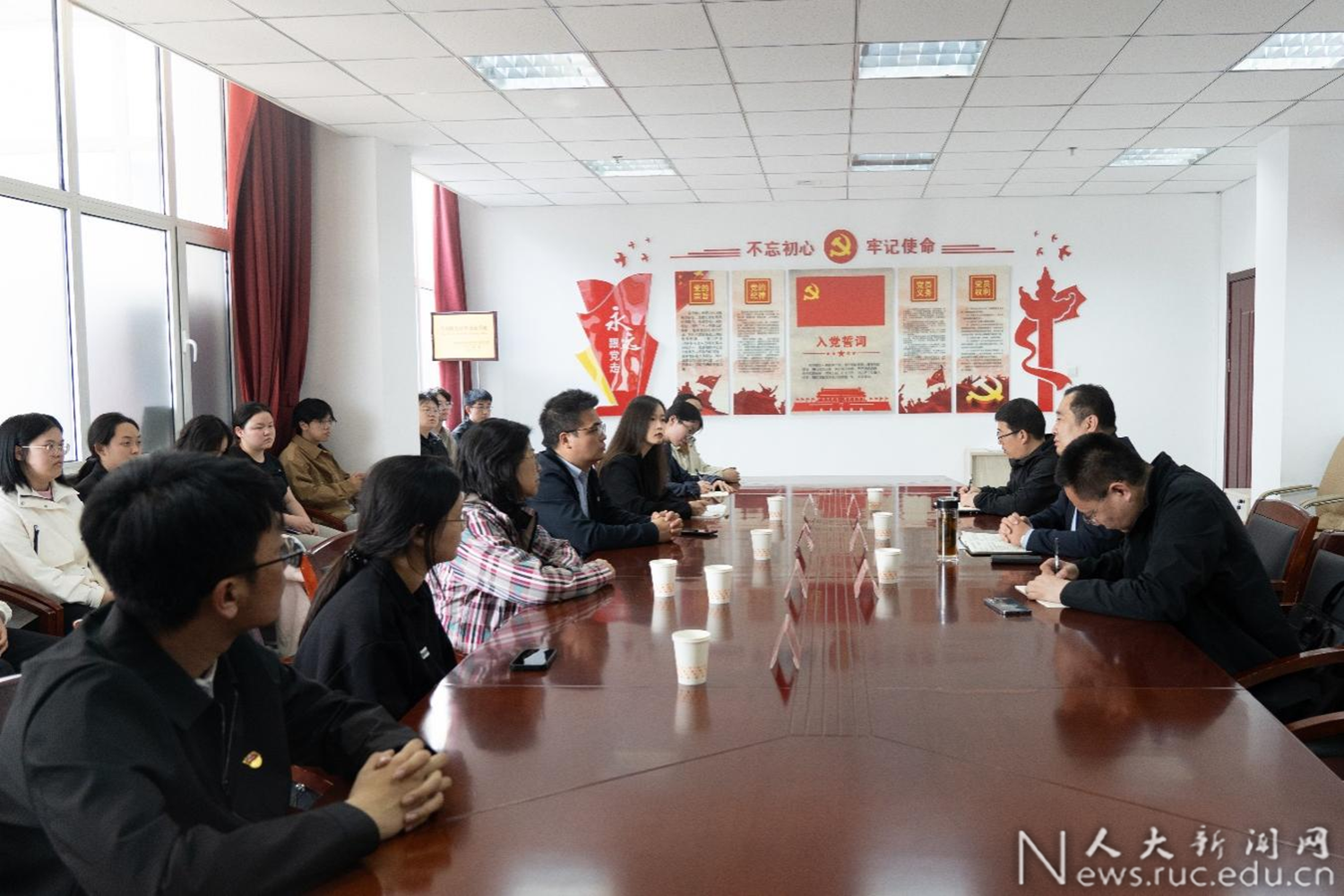党史党建学院第四期入党积极分子培训班赴河北涞源开展实地学习教育(图5)
